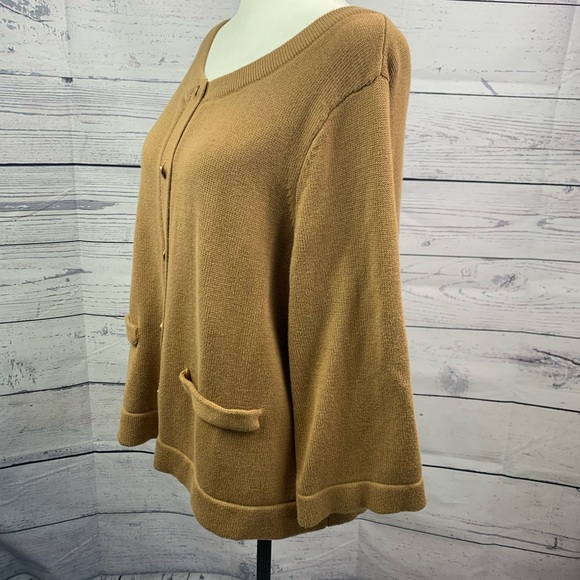 H&M Bell Sleeve/Hem Cardigan with Gold Buttons - Picture 2 of 6